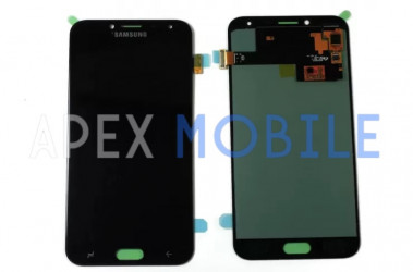 Дисплей для Samsung Galaxy J4 2018/J400F с тачскрином (черный) — AMOLED