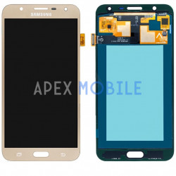 Дисплей для Samsung Galaxy J7 Neo/J701F с тачскрином (золото) — AMOLED