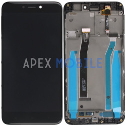 Дисплей с рамкой для Xiaomi Redmi 4X (черный)