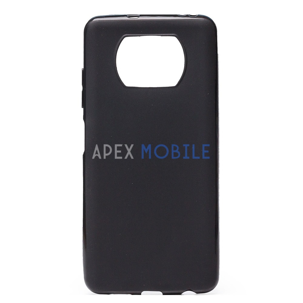 Чехол накладка для Xiaomi Poco X3 Pro Activ Mate (черный)