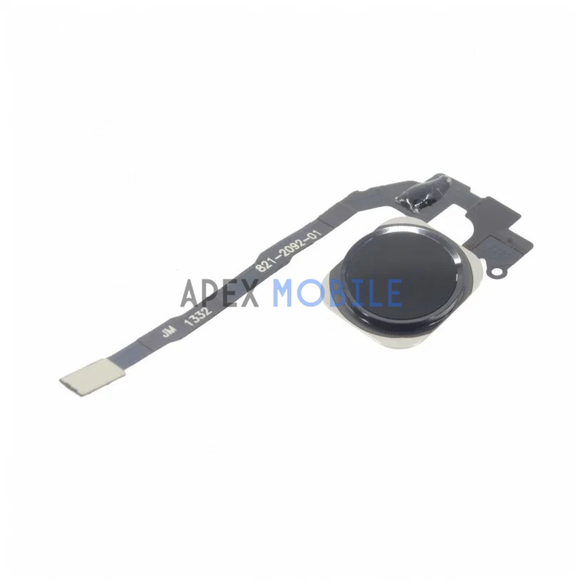 Кнопка Home для iPhone 5S/SE со шлейфом (черная)