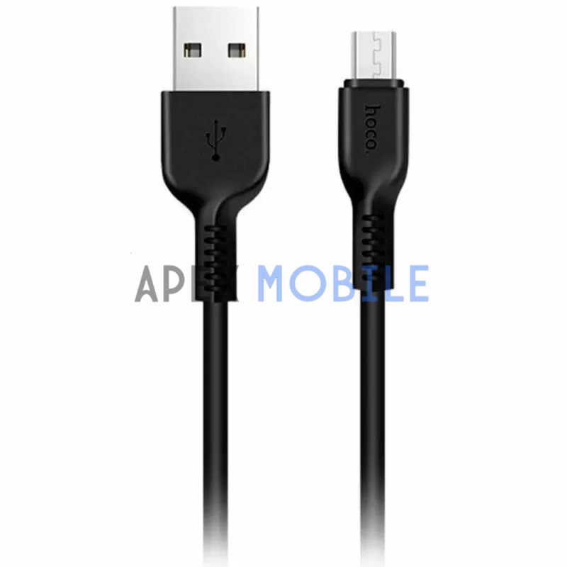 Кабель USB - MicroUSB Hoco X20 2м (черный)