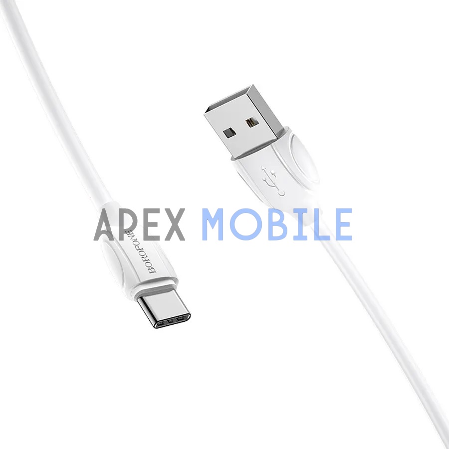 Кабель USB - Type-C Borofone BX19 (белый)