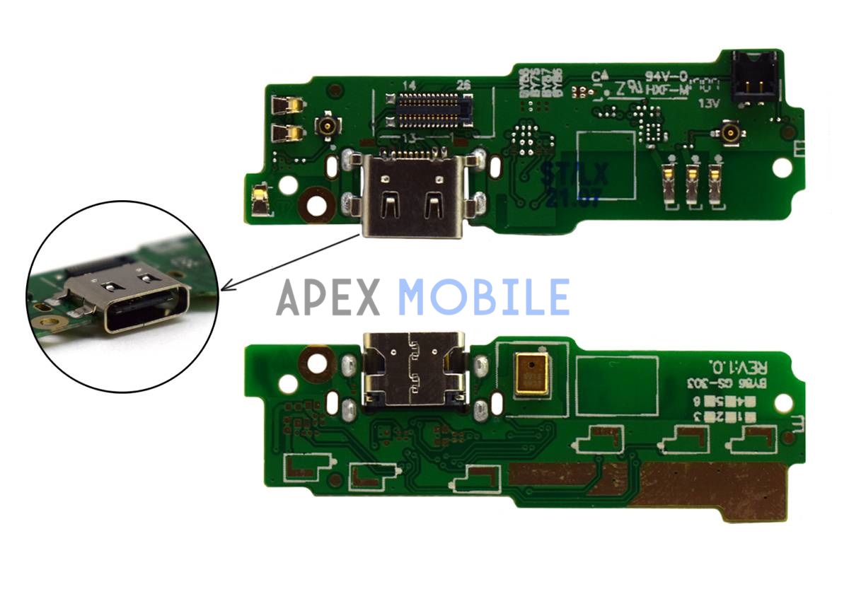 Плата для Sony Xperia XA1 Ultra/XA1 Ultra Dual/G3221/G3212 с разъемом зарядки/микрофоном