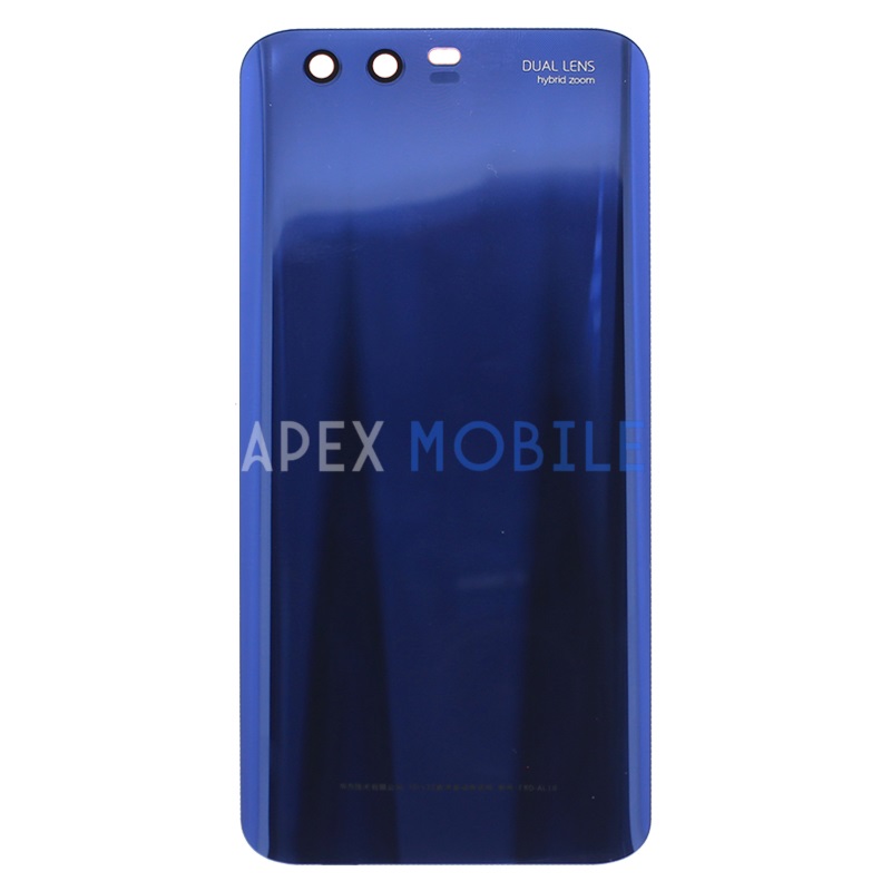 Задняя крышка для Huawei Honor 9/9 Premium (синяя) - Премиум