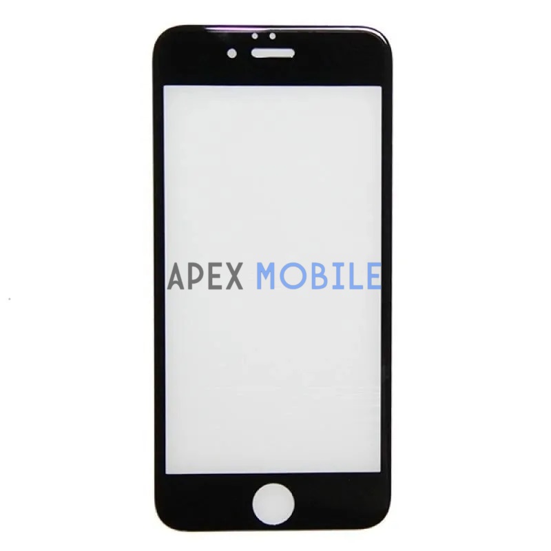 Защитное стекло для iPhone 6/6S (Оптима 0,3 мм) черное