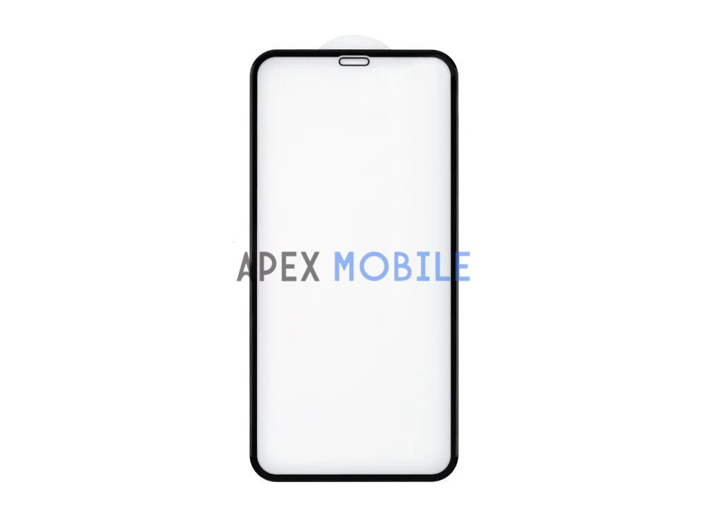 Защитное стекло для iPhone Xs Max/11 Pro Max (полное покрытие 0,3 мм Оптима) черное