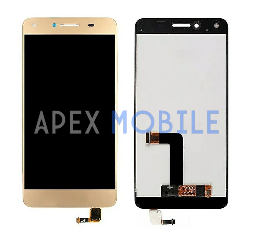 Дисплей для Huawei Y5 II/Honor 5A (CUN-U29/LYO-L21) с тачскрином (золотой)