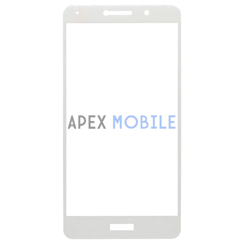 Защитное стекло для Huawei Honor 6X (полное покрытие) белое