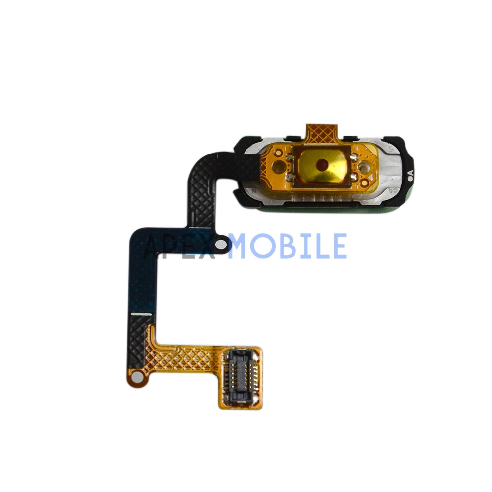 Шлейф для Samsung Galaxy A320F/A520F/A720F на кнопку HOME в сборе (черная)