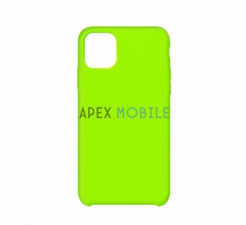 Чехол Silicone Case для iPhone 12 / 12 PRO (кислотный лайм)
