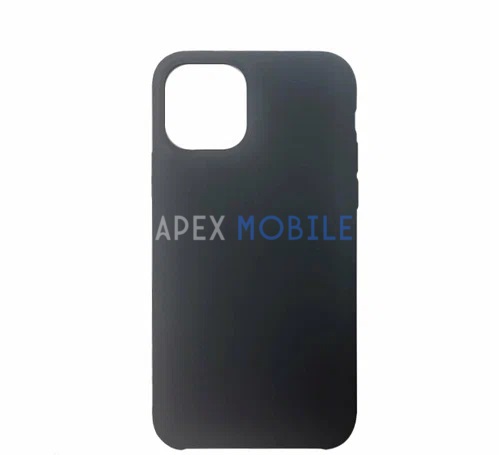 Чехол Silicone Case для iPhone 12 / 12 PRO (тёмно-серый)