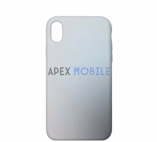 Чехол Silicone Case для iPhone XR (белый)