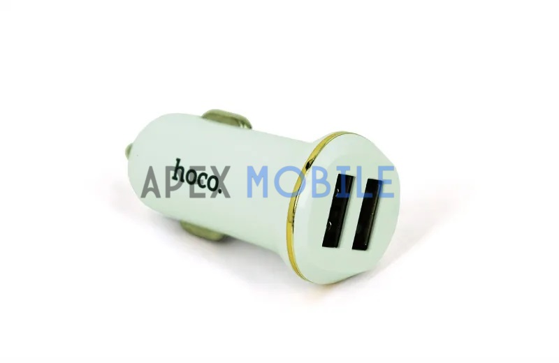 Автомобильное зарядное устройство Hoco Z1 5V/2.1A (белое)