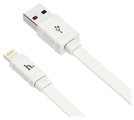 Кабель USB - Lightning Hoco X5 (белый) — изображение 2
