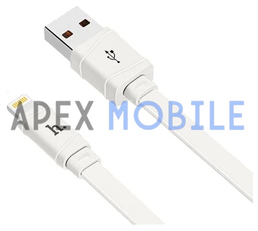 Кабель USB - Lightning Hoco X5 (белый)