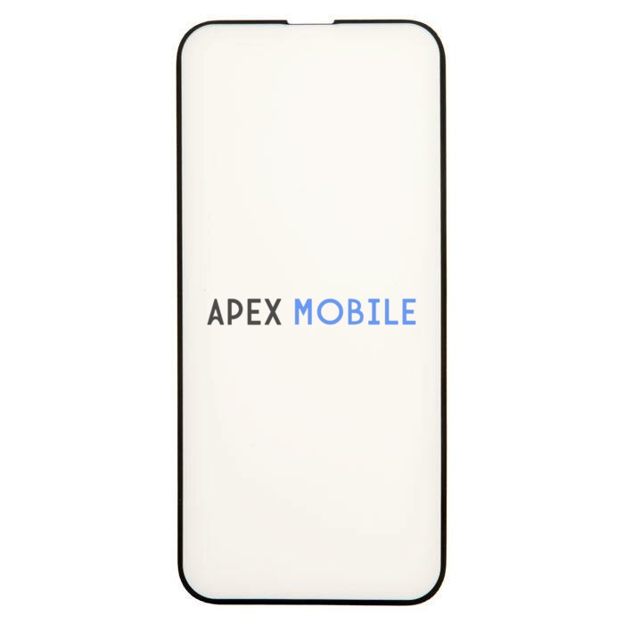 Защитное стекло для iPhone 13 Pro Max (закалённое, полное покрытие, черное) - Премиум