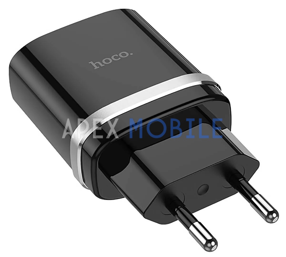 Сетевая зарядка Hoco C12Q (3A QС3.0) черная