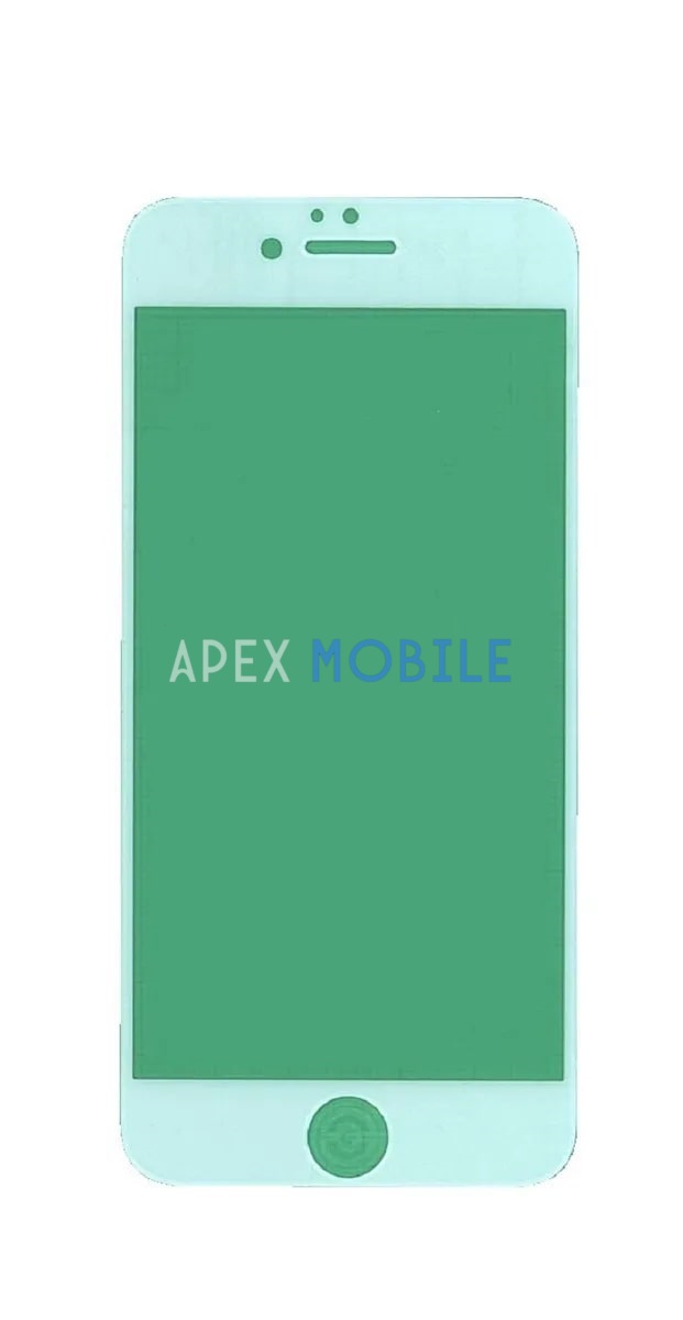 Защитная пленка для iPhone 6 Plus/6S Plus (полное покрытие, силикон) белая