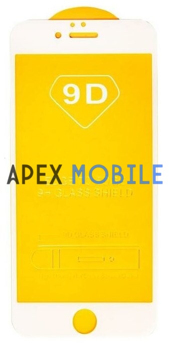 Защитное стекло для iPhone 6/6S (белое)