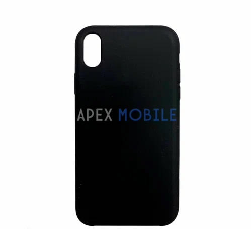 Чехол Silicone Case для iPhone XR (чёрный)