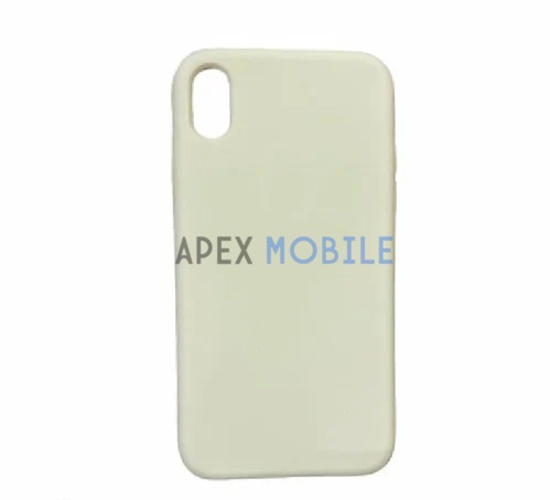 Чехол Silicone Case для iPhone XR (шампань)