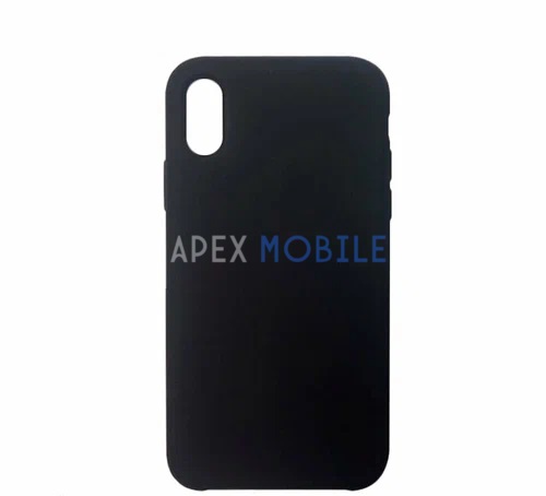 Чехол Silicone Case для iPhone XS MAX (чёрный)