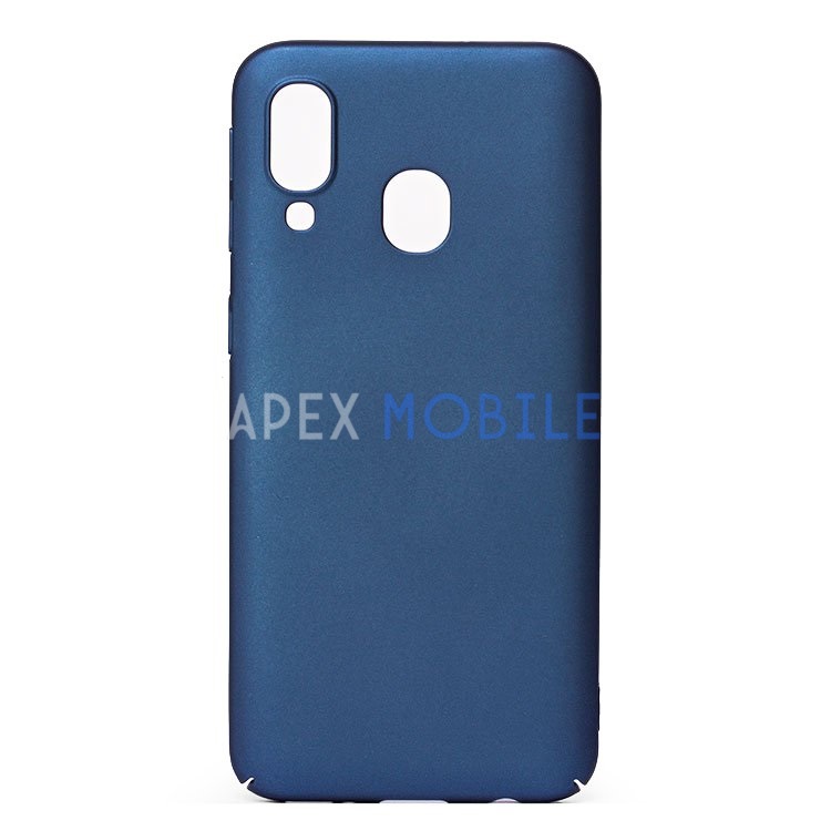 Чехол накладка для Samsung Galaxy A40/A405F PC002 (синий)