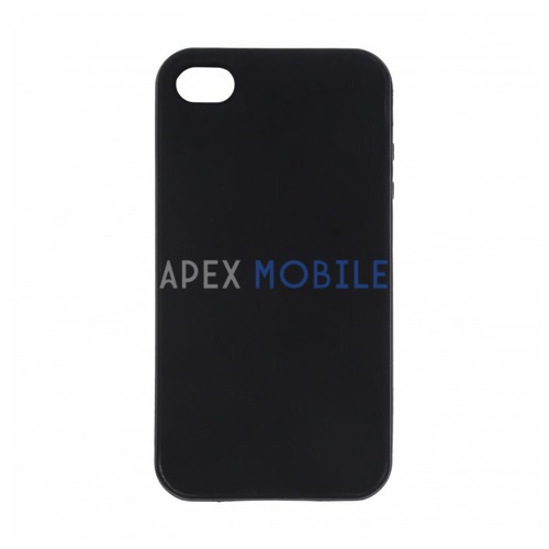 Чехол накладка для iPhone 4 / 4S Activ Mate (черный)