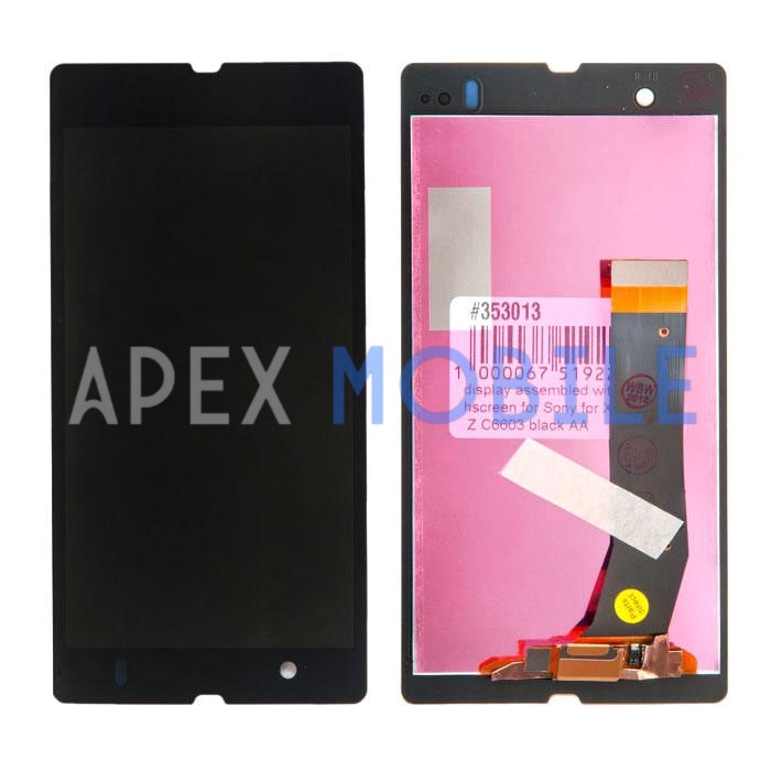 Дисплей для Sony Xperia Z (C6603) с тачскрином (черный)