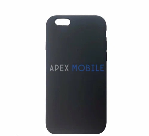 Чехол Silicone Case для iPhone 6 / 6S (тёмно-серый)