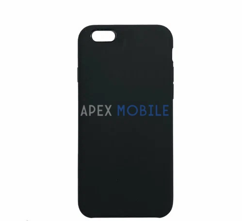 Чехол Silicone Case для iPhone 6 / 6S (чёрный)