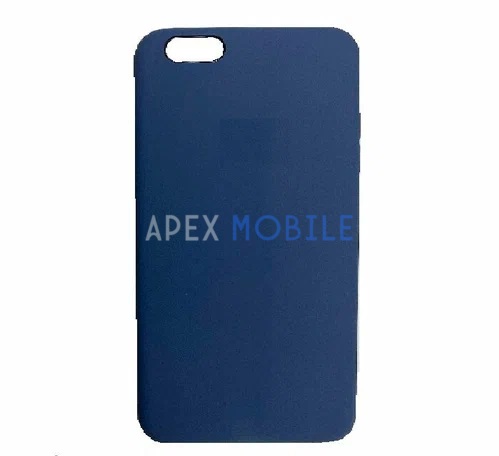 Чехол Silicone Case для iPhone 6 Plus / 6S Plus (синяя сталь)