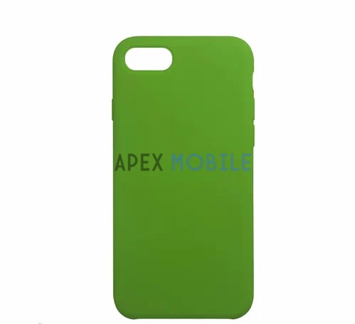 Чехол Silicone Case для iPhone 7 Plus / 8 Plus (лаймовый зелёный)
