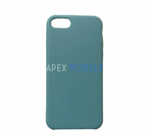 Чехол Silicone Case для iPhone SE2 / 7 / 8 (изумрудный)