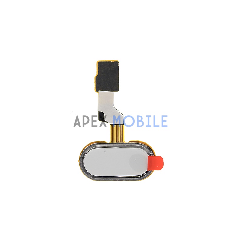 Кнопка Home для Meizu M3s/M3s mini со шлейфом (белая)