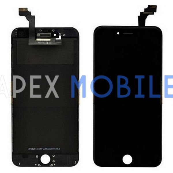 Дисплей для iPhone 6 Plus с тачскрином (черный) - Премиум