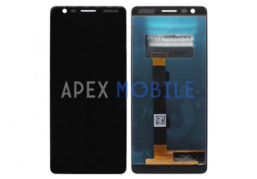 Дисплей для Nokia 8 с тачскрином (черный)