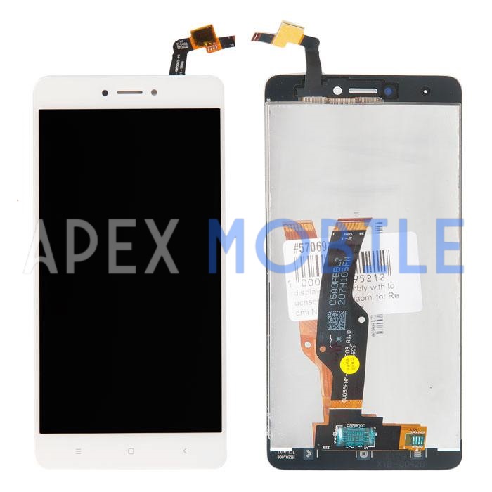 Дисплей для Xiaomi Redmi Note 4X/Note 4 Global Version с тачскрином (белый)