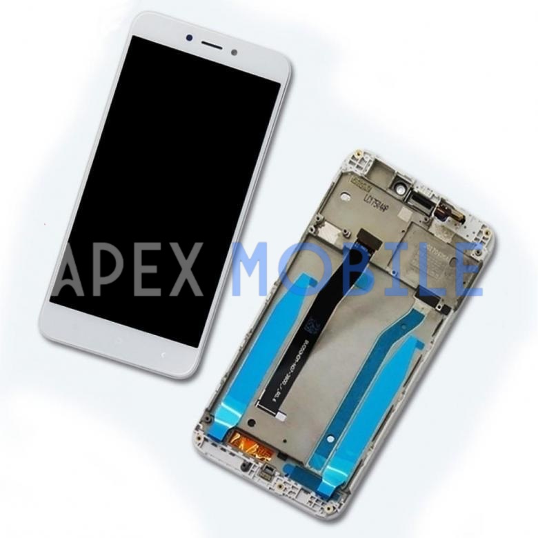 Дисплей с рамкой для Xiaomi Redmi Note 4X/Note 4 Global Version (белый)