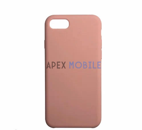 Чехол Silicone Case для iPhone SE2 / 7 / 8 (светло-розовый)