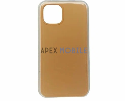 Чехол Silicone Case для iPhone 13 (дыня)