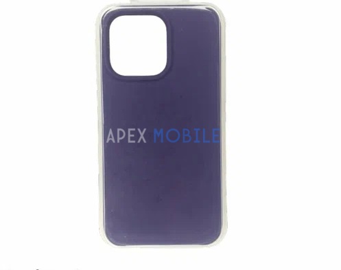 Чехол Silicone Case для iPhone 13 PRO (сливовый)