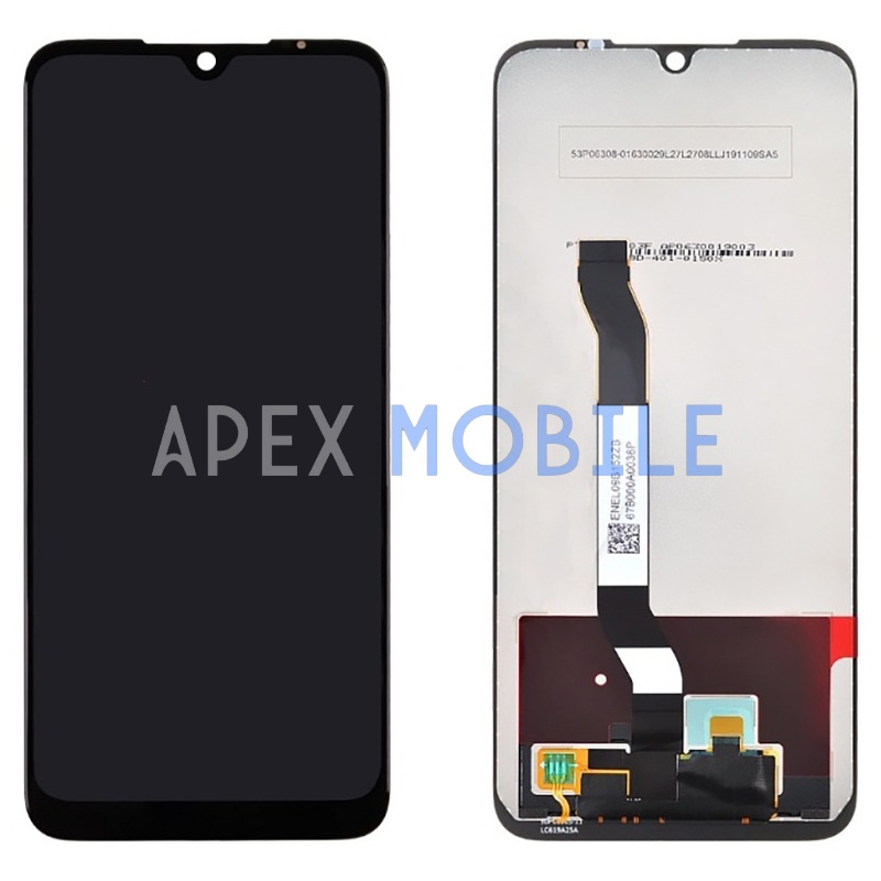 Дисплей для Xiaomi Redmi Note 8T с тачскрином (черный) - Оригинал