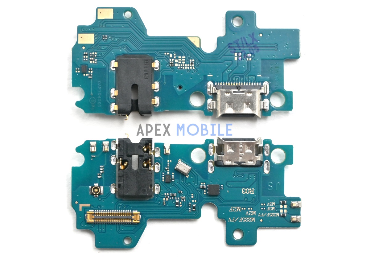 Плата для Samsung Galaxy M32/M22/M325F/M225F на разъем зарядки/гарнитуры/микрофон