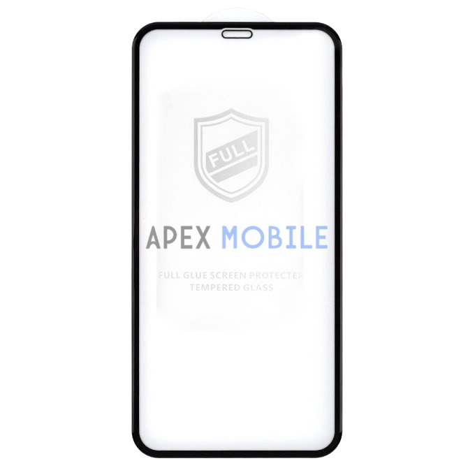 Защитное стекло для iPhone Xr/11 (полное покрытие, стандарт) черное