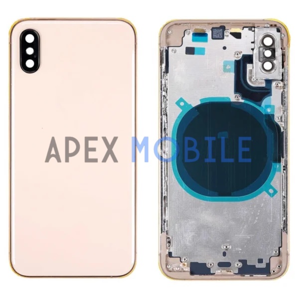 Корпус для iPhone XS (золотой) - Оригинал