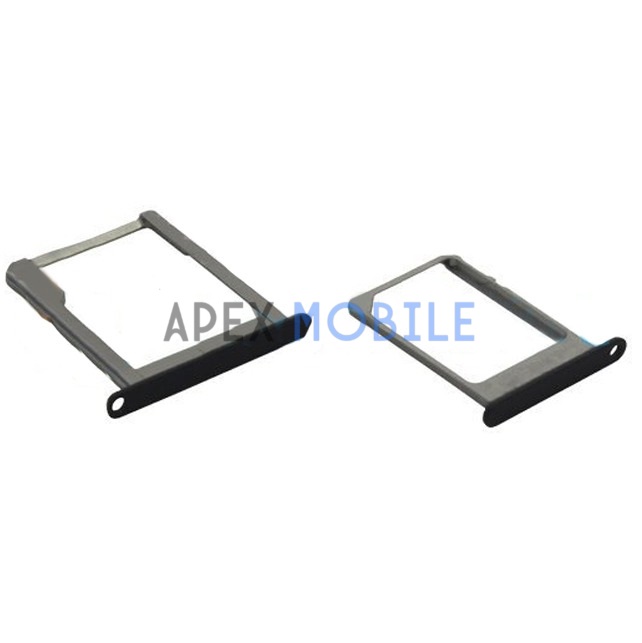 Лоток SIM+MicroSD для Samsung Galaxy A300F/A500F/A700FD (комплект 2 шт.) (черный)