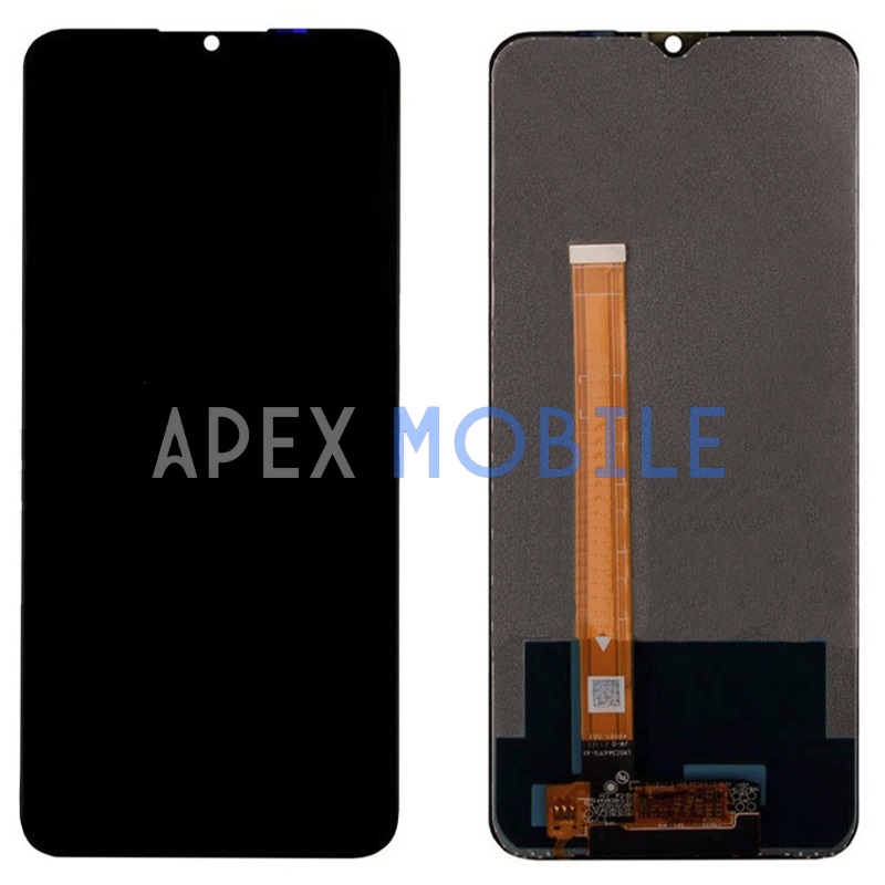 Дисплей для Realme C25s с тачскрином (черный)