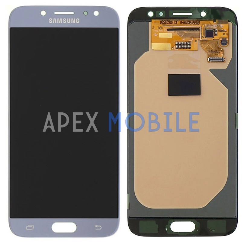 Дисплей для Samsung Galaxy J7 2017/J730F с тачскрином (голубой) - AMOLED